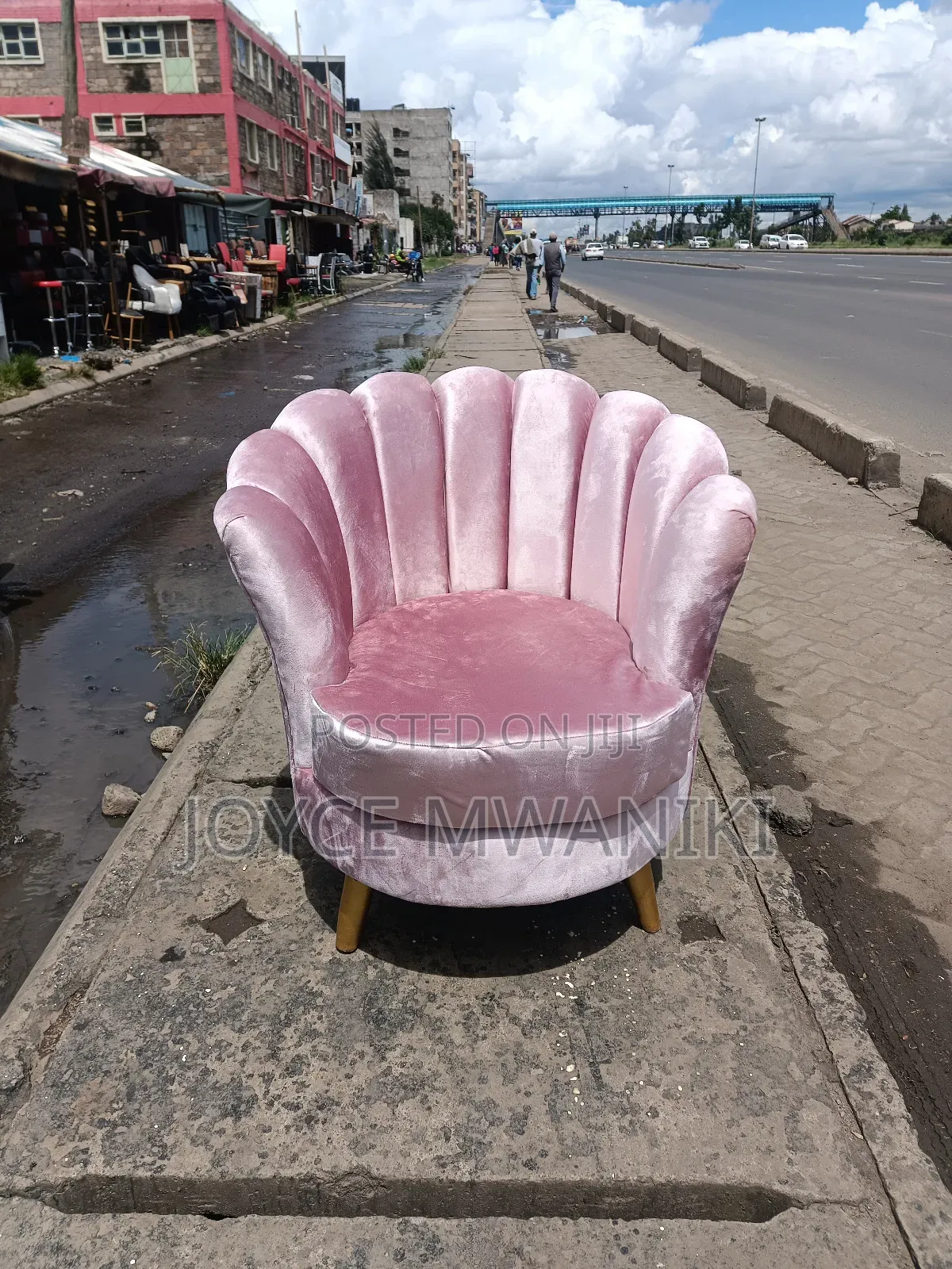 Pedicure Baby Pink Seat 