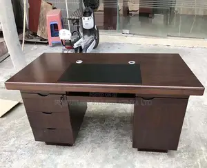 Office Desk:120cm Executive Table With Attached Storage