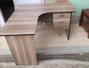 Brown Wooden Modern Office Table Desk Ft5