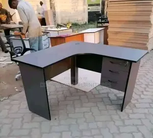 Generic L Shaped Office Desk With Drawers