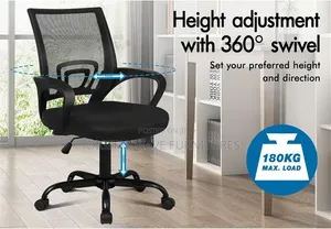 Generic Secretarial Mesh Office Chair Hf6t