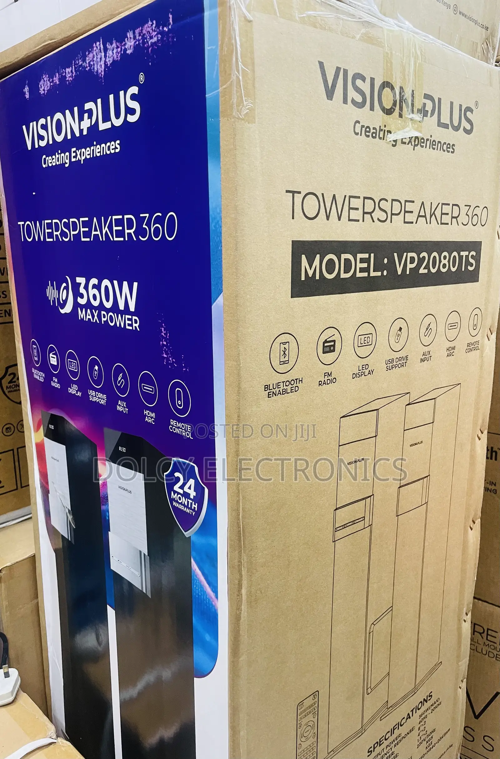Vision Plus Tower Speaker 360w