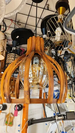 Woden Hanging Light