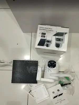 4g Mini Ubox Solar Powered PTZ Camera With Built in Battery