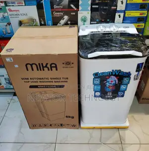 *Mika Washing Machine Top Load Single Tub 6kg