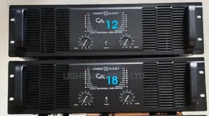 Ca18 Crest Audio Power Amplifier 2 Channels Top Quality (5000w)