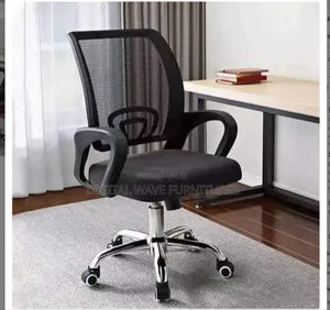 Ergonomic Mesh Office Chair Black Hf9k