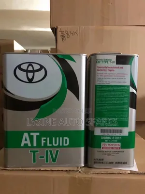 Toyota Genuine Atf Type T-Iv Gearbox Transmission Oil
