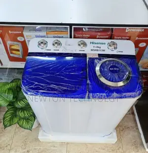*Hisense Washing* *Machine 11kg Twin Tub* *Wash and Dry*
