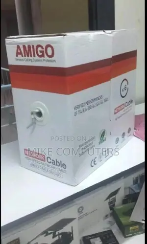 Optimal Quality Amigo Networking Cat6 Cable- Reliable
