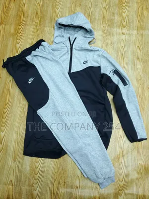 Quality 2 Piece Warm Quality Zipper Nike Tech Truck Suits
