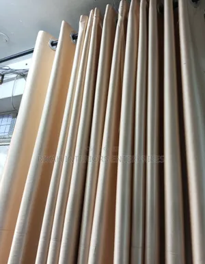 Cream Black Out Curtains