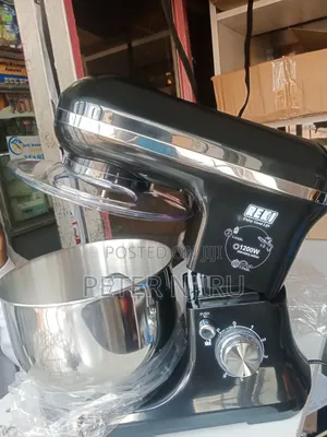 New Inn 
Reki Commercial Stand Mixer 6l Stainless Steel B