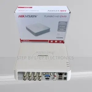Hikvision 4 Channel Upto 1080p Turbo Hd DVR Machine- White