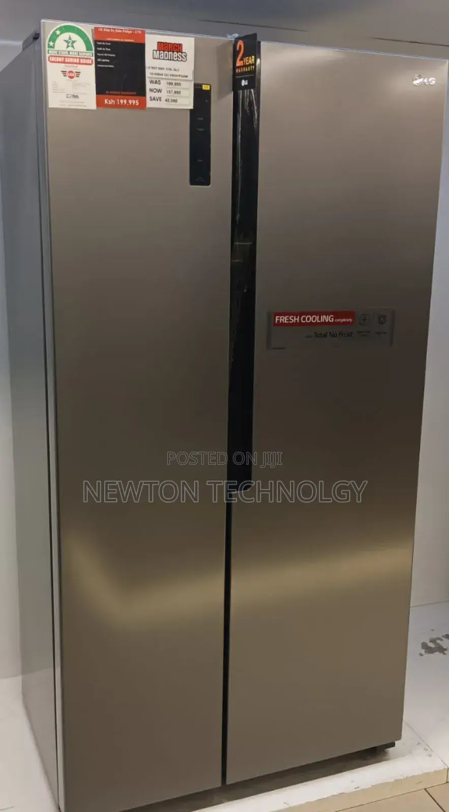 519 Litres Lg Side by Side Refrigerator