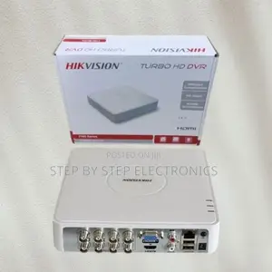 Easy Setup Hikvision 4 Channel Upto 1080p DVR Machine- White
