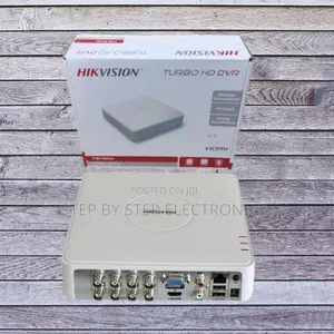 Hikvision 4 Channel Upto 1080p DVR -Plastic- White Cover
