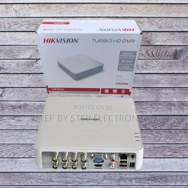Hikvision 4 Channel Upto 1080p DVR -Plastic- White Cover