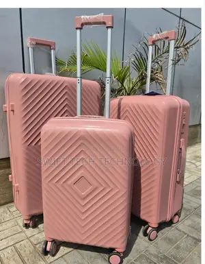 Suitcase 3 in 1 Unbreakable Rubber Travel Bag 