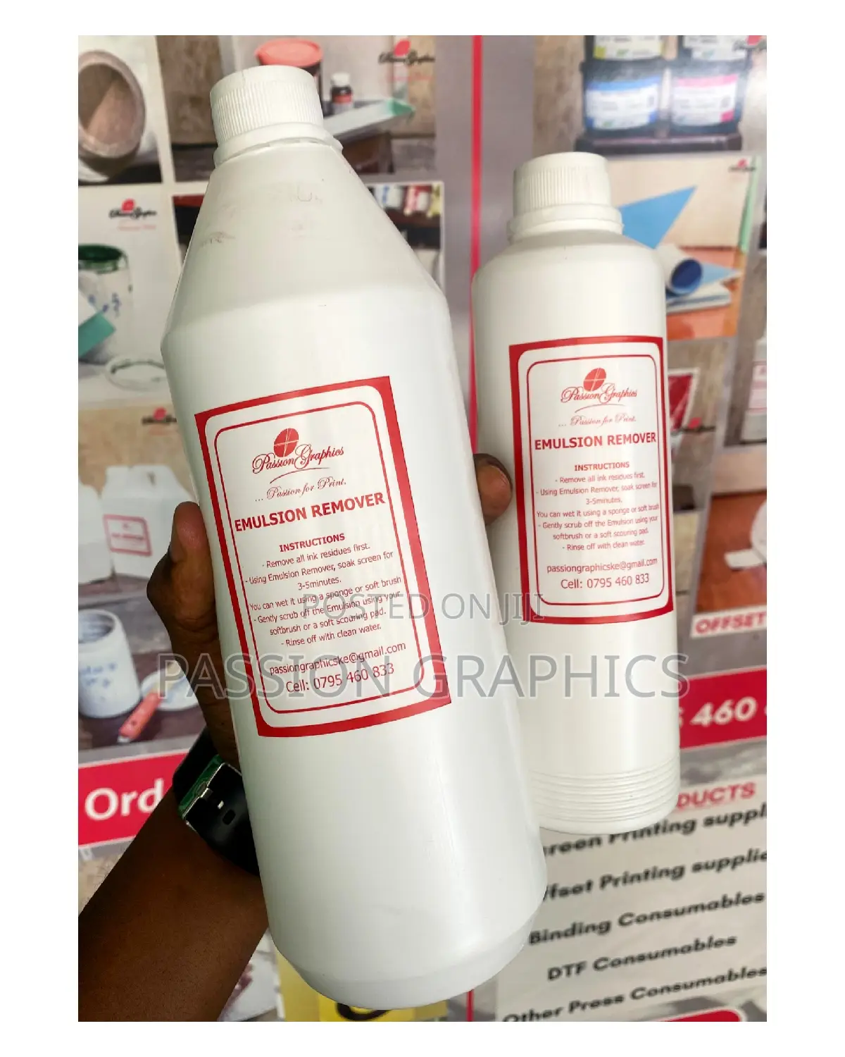 Stencil / Photo Emulsion Remover (Screen Printing)