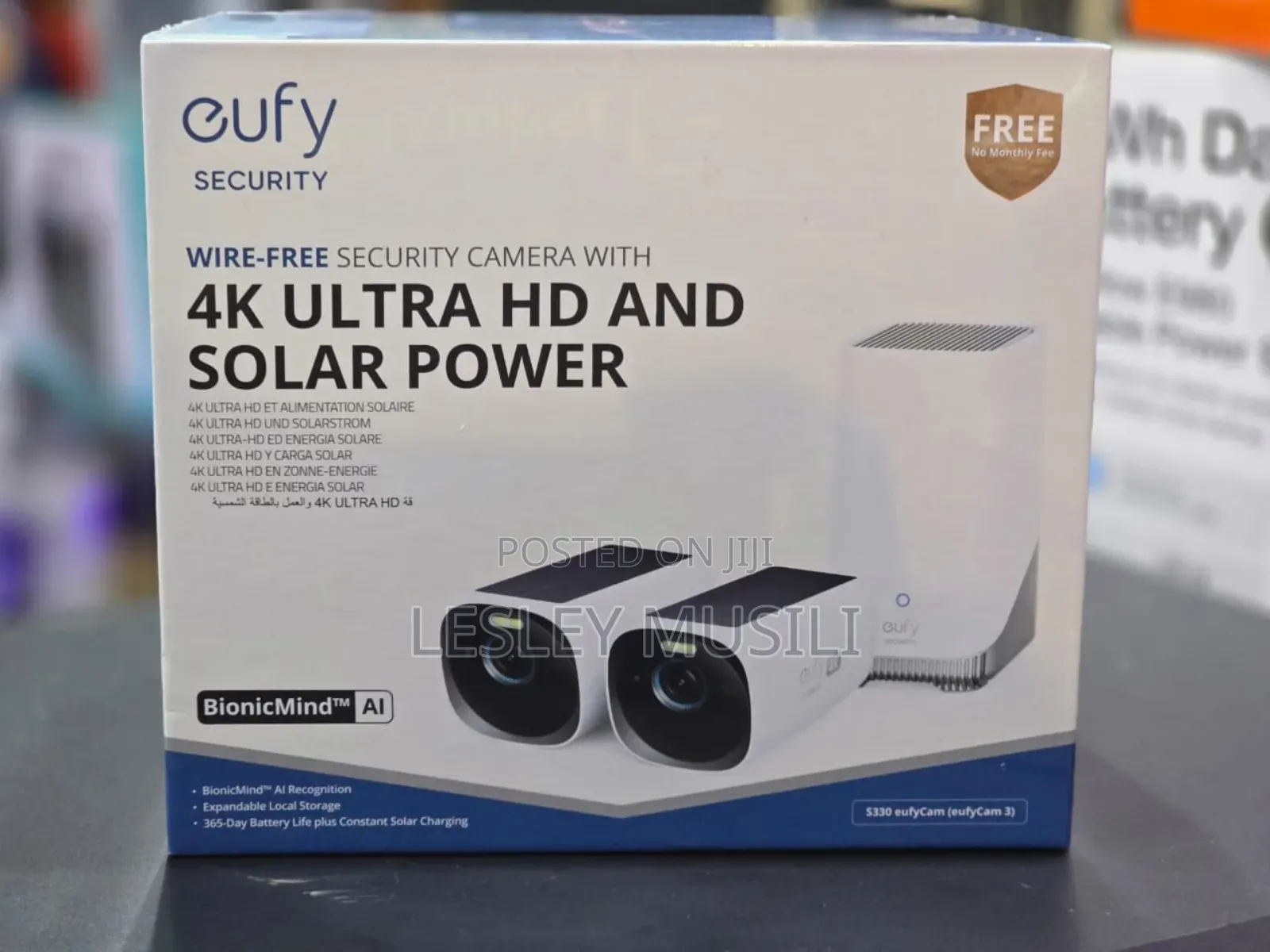 Eufy Security Eufycam S330 (Eufycam 3) 4-Cam Kit, Security