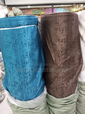 Dark Chocolate/ Brown Curtain and Turquoise Curtains