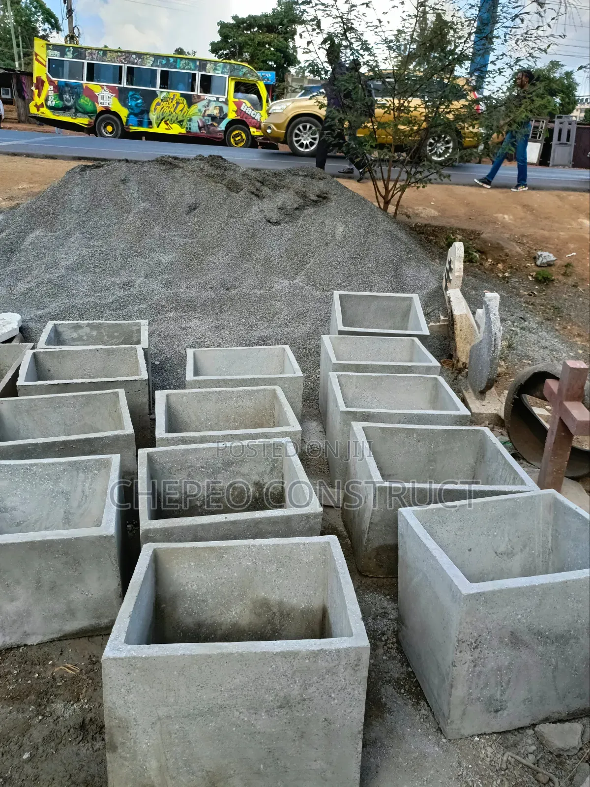 Dhobi Concrete Sink High Quality Terrazzo Finish