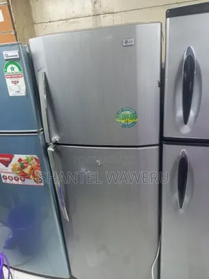 Silver Lg Refrigerator Double Door Fridge