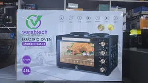 Sarahtech Electric Oven With 2 Hotplates