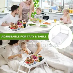 Multipurpose Foldable Bamboo Tray