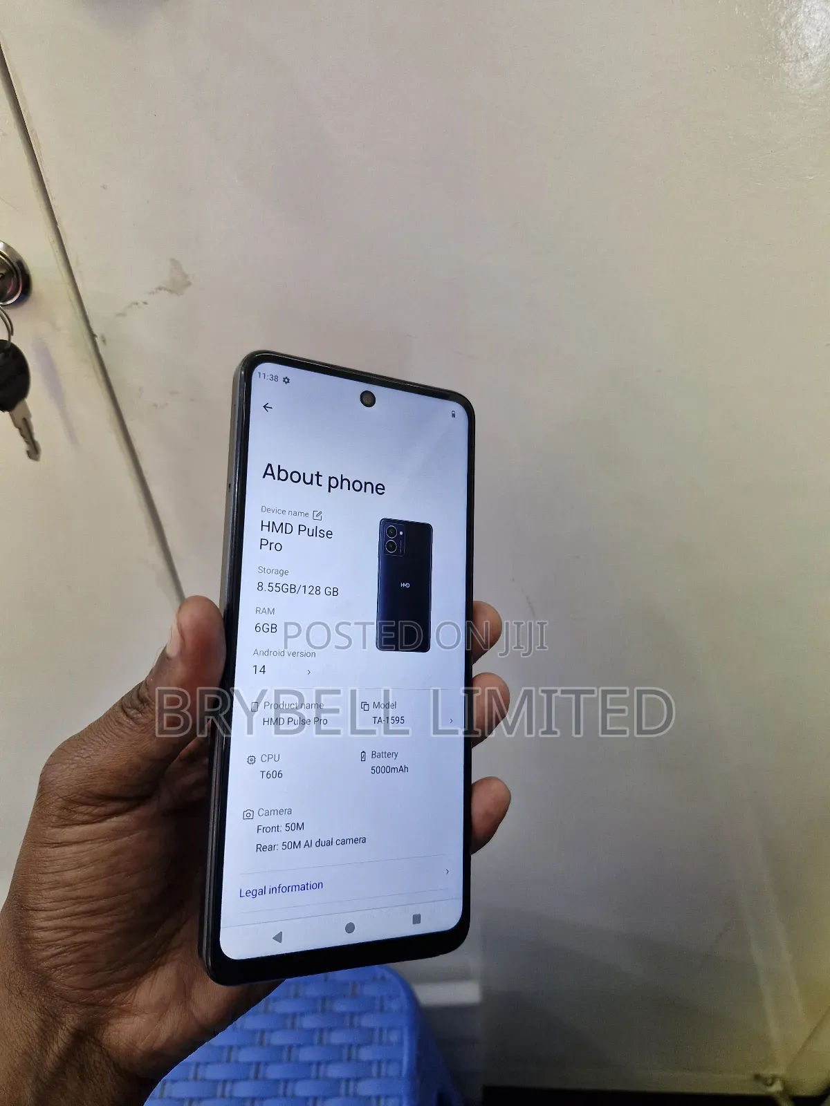 HMD Pulse Pro 128 GB Black