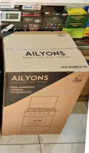 Standing Cooker (50×55) Ailyons 3gas +1 Electric Plate