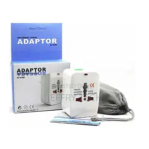 Universal Travel Adapter and Surge Protector Without Usb Ch