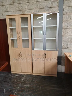 Modern Impoted Two Door Bookshelf/ Filling Cabinet
