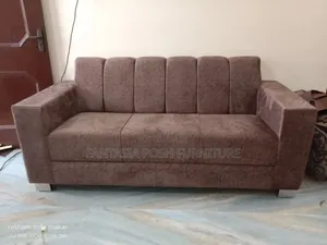 Sophisticated Brown 3 Seater Sofa on Sell.