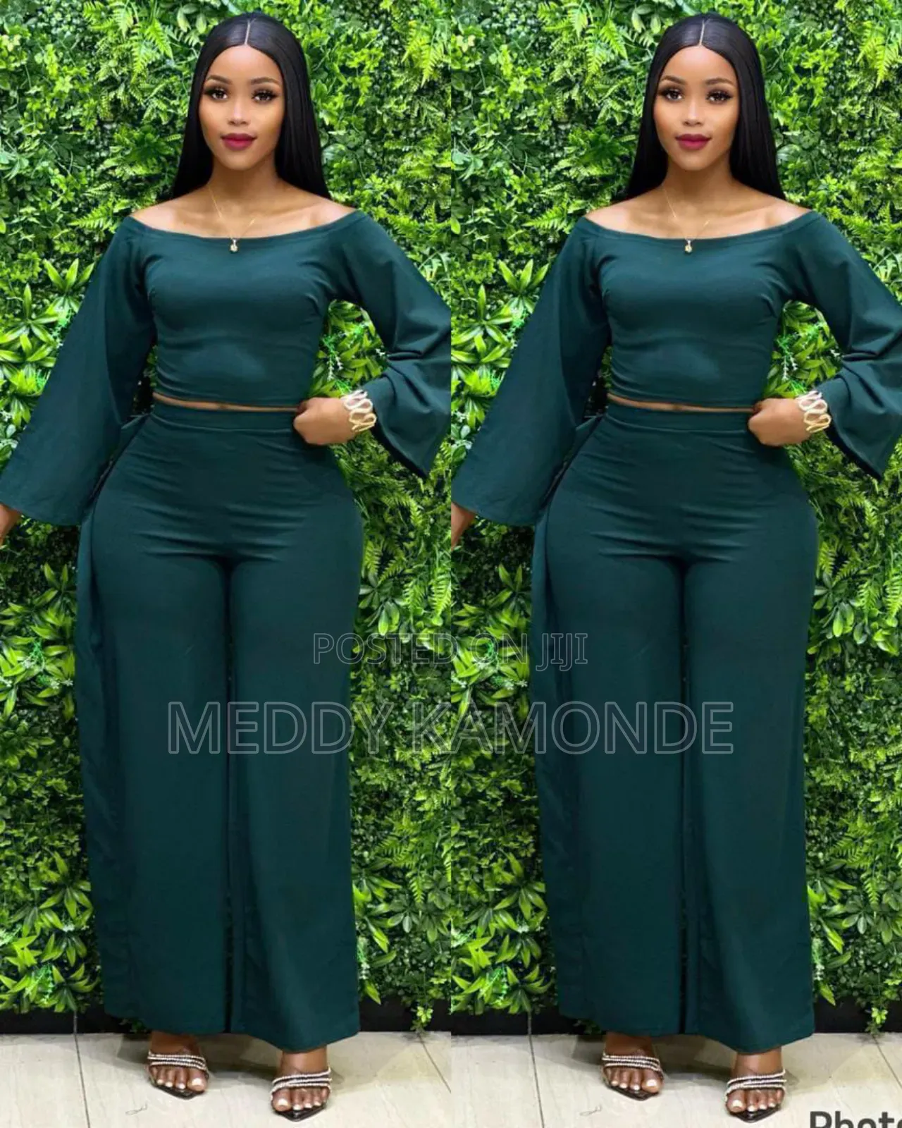 Junglegreen Stylish Bodycon 2pc Set