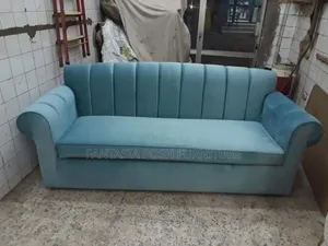 3-Seater Sofa With Elegant Curved Arms
