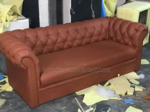 3-Seater Chester Sofa in Rich Copper Tone