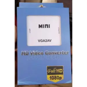 Vga to Av Converter Vga2av With 3.5mm Audio Rca to Vga Video