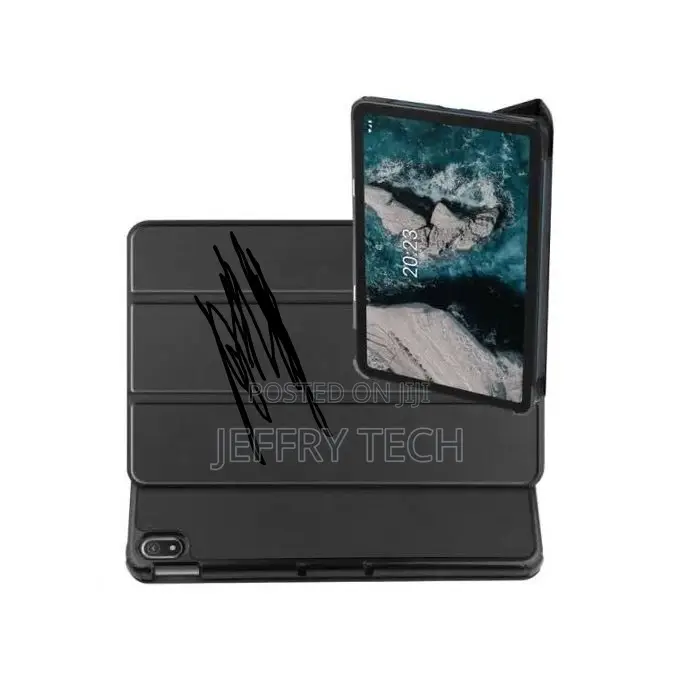 Smartcase Flip Case for Nokia T20 -Black