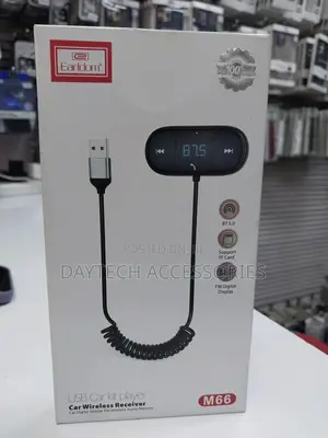 Earldom Et-M66 Wireless Car Bluetooth Receiver Adapter