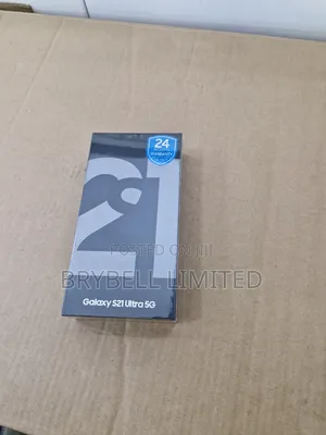 New Samsung Galaxy S21 Ultra 5G 256 GB Silver