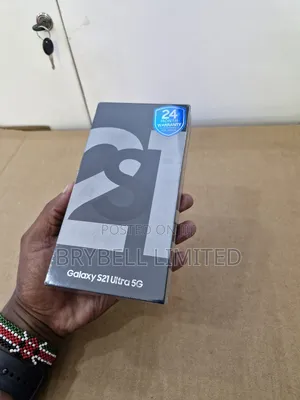 New Samsung Galaxy S21 Ultra 5G 128 GB Black
