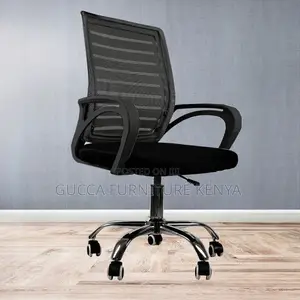 Office Chair:Low-Back Swivel Office Chair Micromesh Backrest