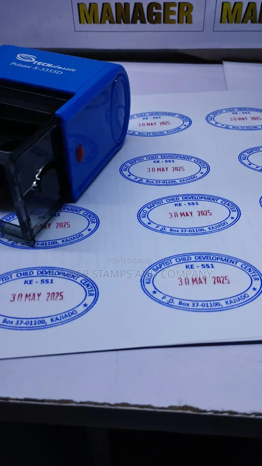 Oval Circular, Rectangle Self Inking Rubber Stamp Stamp
