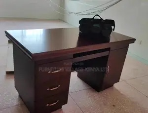 Office Desk:Standard Solid Wood Executive Table-1200mm