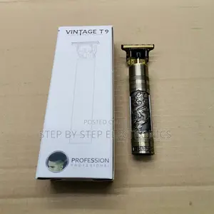 Low-Cost Vintage T9 Electric Hair Cutting Machine for Men
