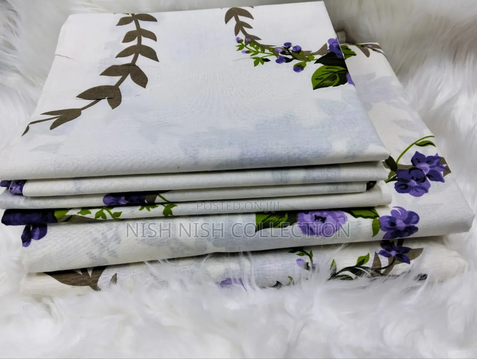 Both Print Pattern Cotton Bedsheet