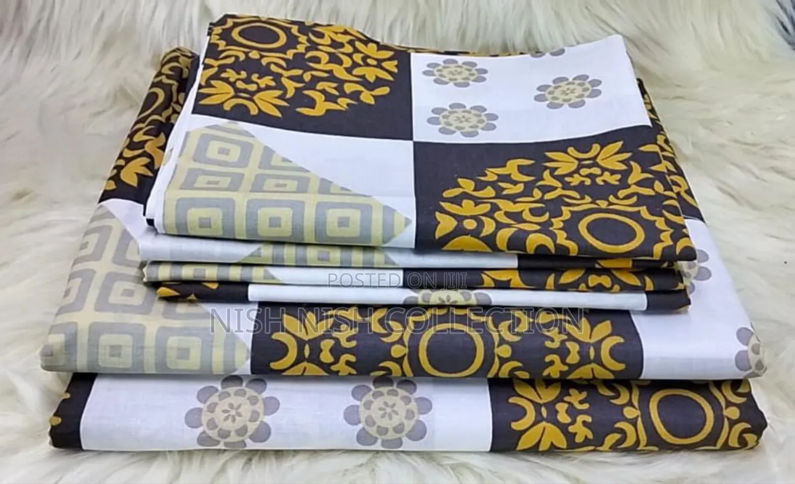 Both Print Pattern Cotton Bedsheet