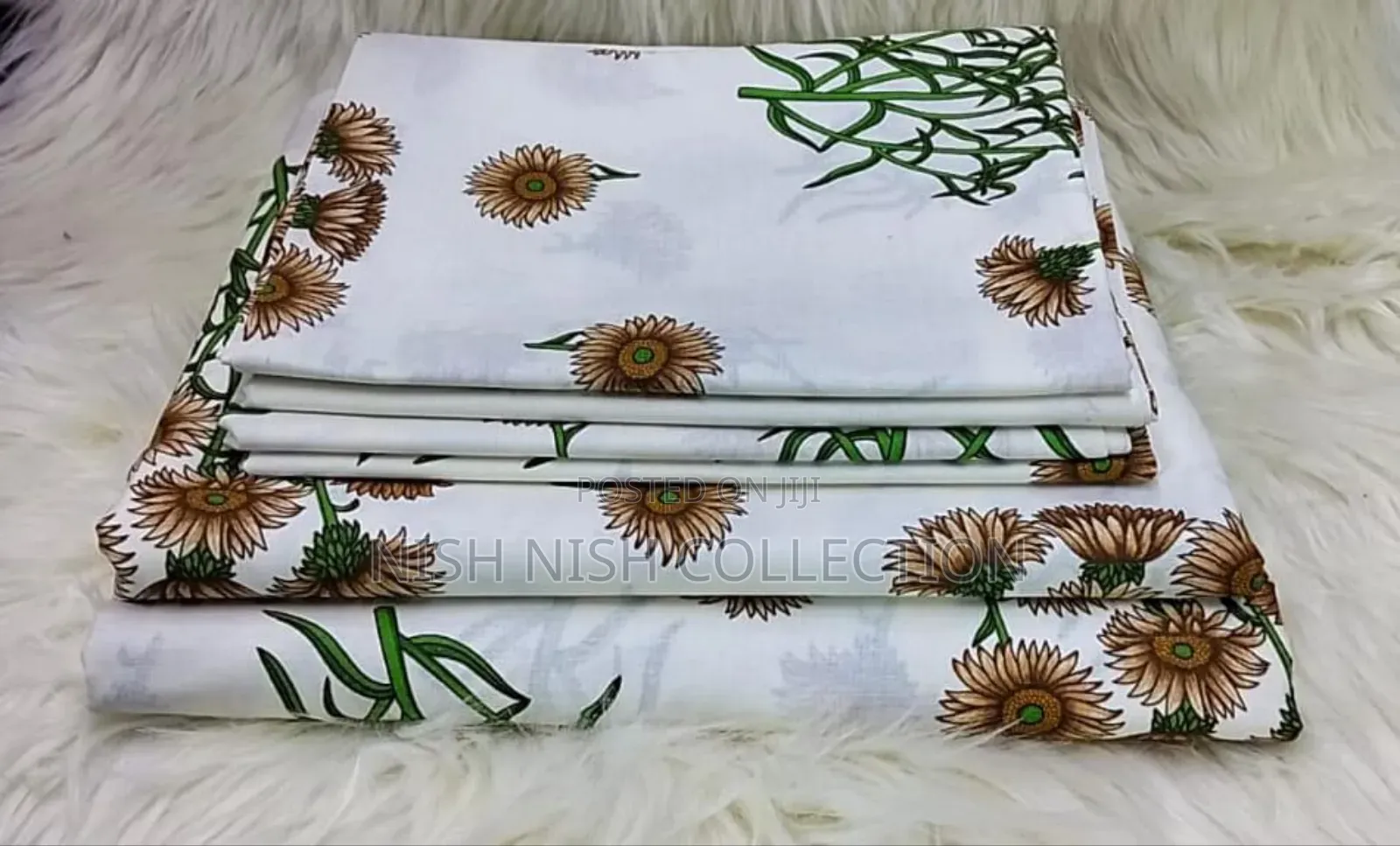 Both Print Pattern Cotton Bedsheet